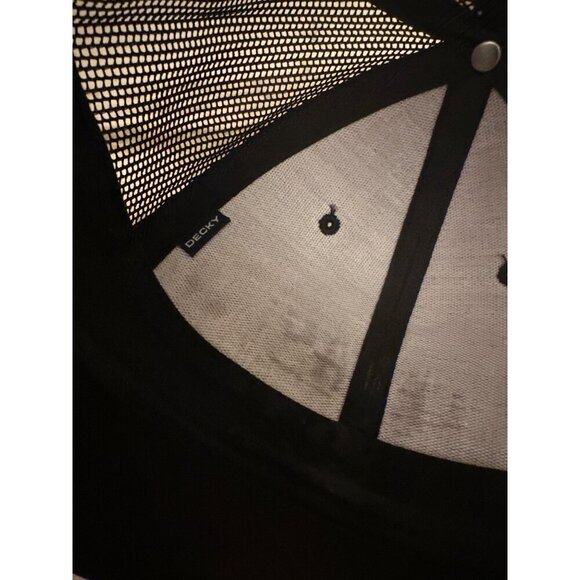 Texas Embroidered Mesh Back Snapback Hat Black Adjustable By Decky - Picture 5 of 5